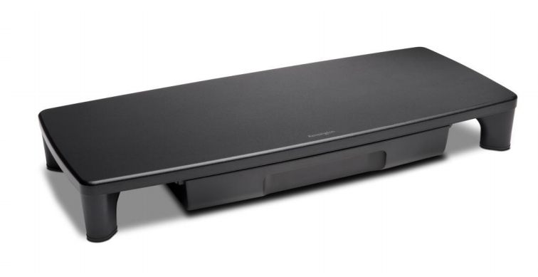 SmartFit monitorstativ med låda - Kensington ergonomisk 30" svart - K55725EU