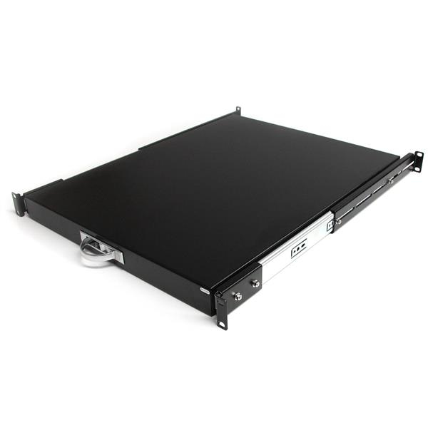 Etagère de serveur coulissante profonde StarTech 1U 22 po, noire