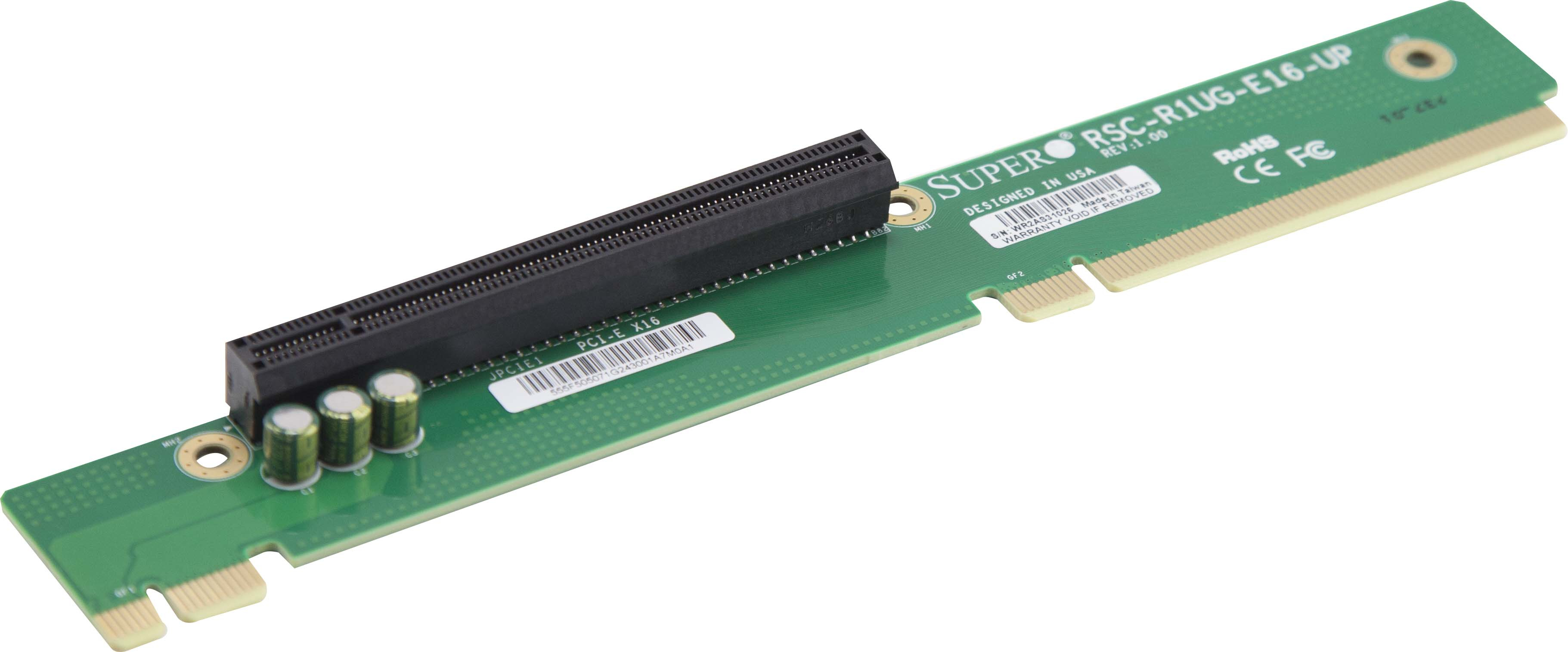 SuperMicro RSC R1UG-E16-UP - Carte de montage