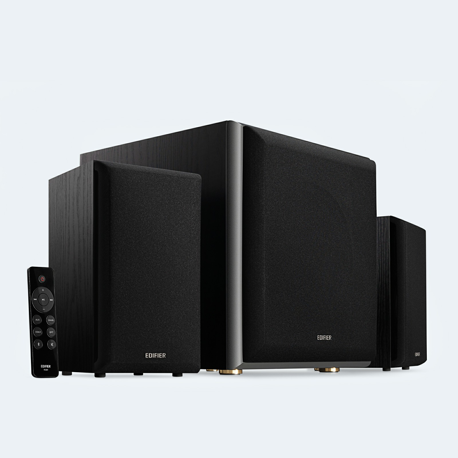 Edifier Aktivboxen M601DB 2.1 schwarz Bluetooth retail - Aktivbox - 2.1 - M601DB