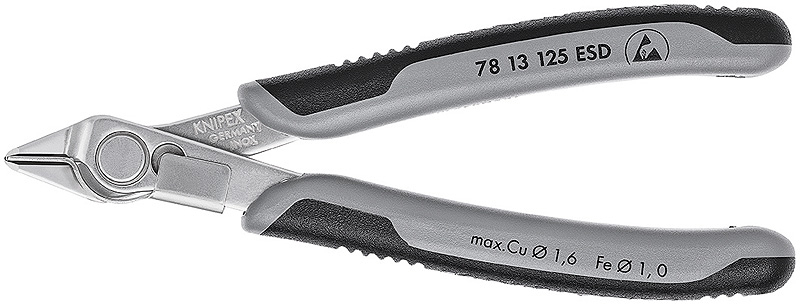 KNIPEX 78 13 125 ESD Pince coupante latérale - 12,5 cm - 57 g