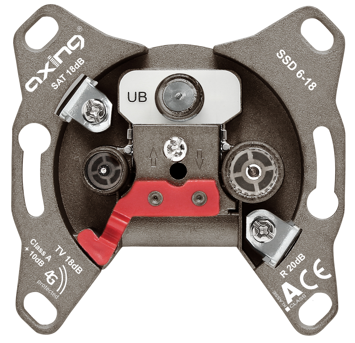 axing SSD 6-18 Tv-SAT outlet - SSD00618