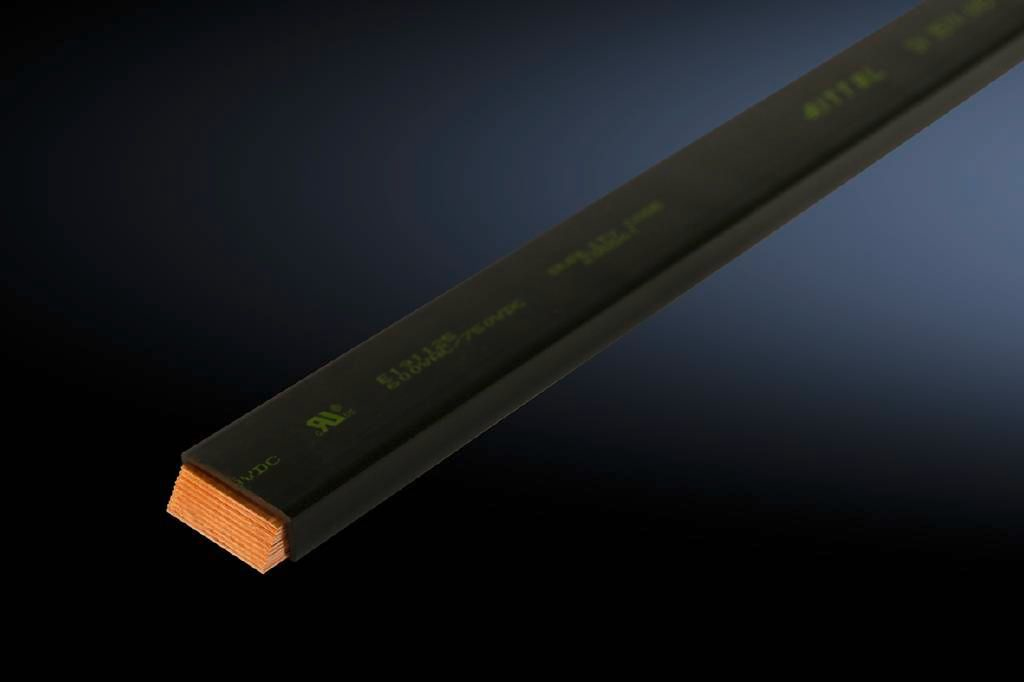 Rittal Laminerad kopparskena 10x32 mm, 2m lang SV 3574.005 - 3574005