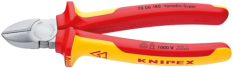 KNIPEX 70 06 140 Pince coupante diagonale - 14 cm - 160 g