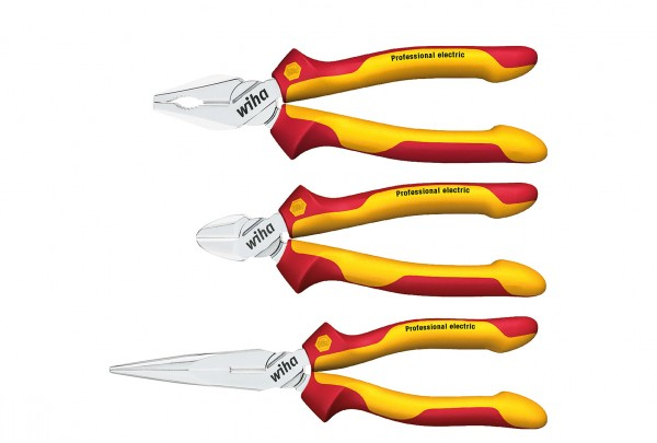 Wiha 26852 pliers set, red/yellow plastic/steel, 20.8 m