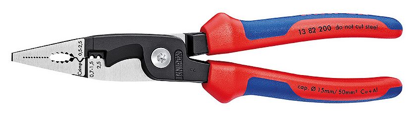 KNIPEX 13 82 200 - Pince à becs fins 200 mm 280 g