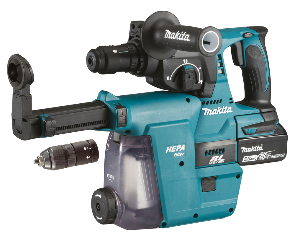 Makita DHR243RTJW Perceuse à percussion SDS-Plus 2J