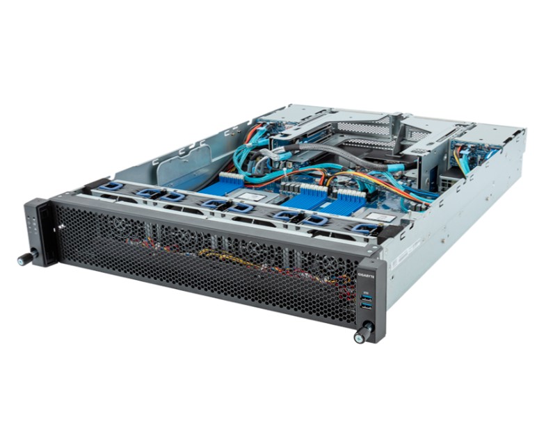 Serveur rack 2U Gigabyte E283-Z90 rév. AAD1, double socket SP5 E283-Z90-AAD1