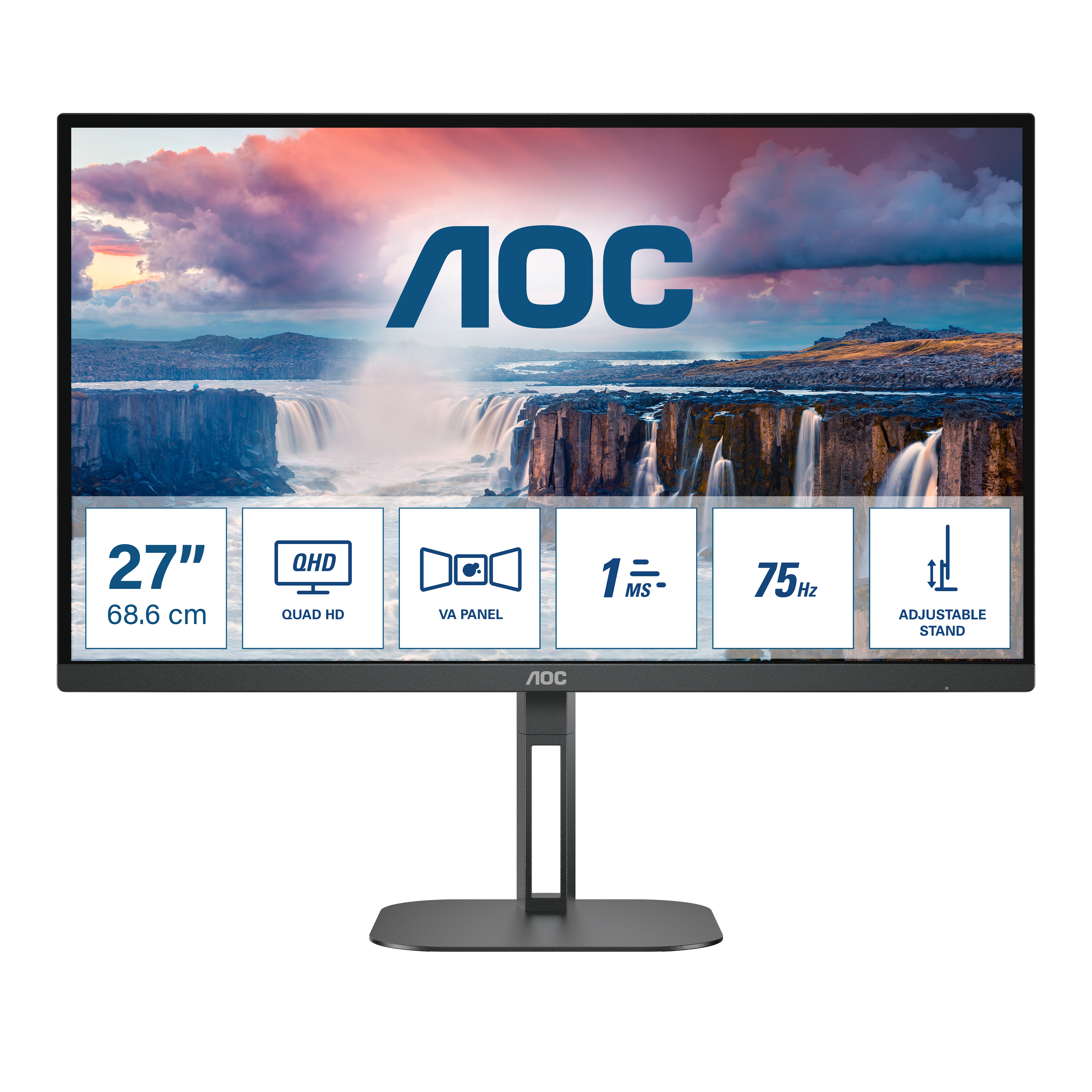 Moniteur LED AOC V5 Q27V5N 27" Quad HD