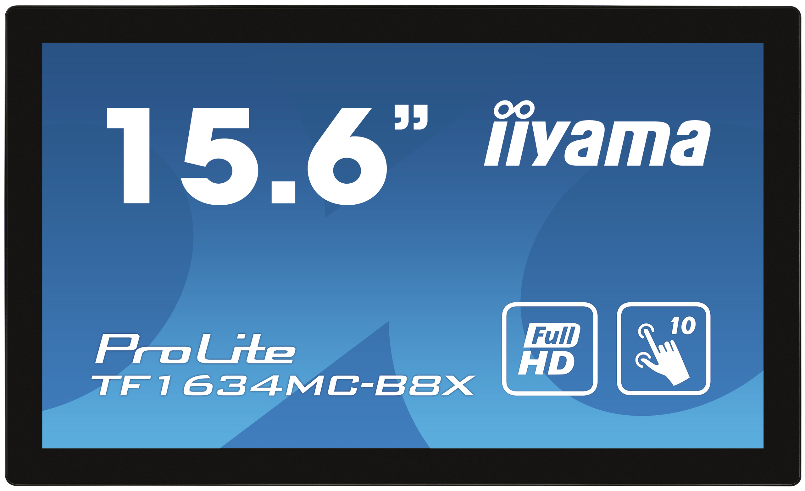 Moniteur tactile Full HD Iiyama ProLite TF1634MC-B8X 15,6"