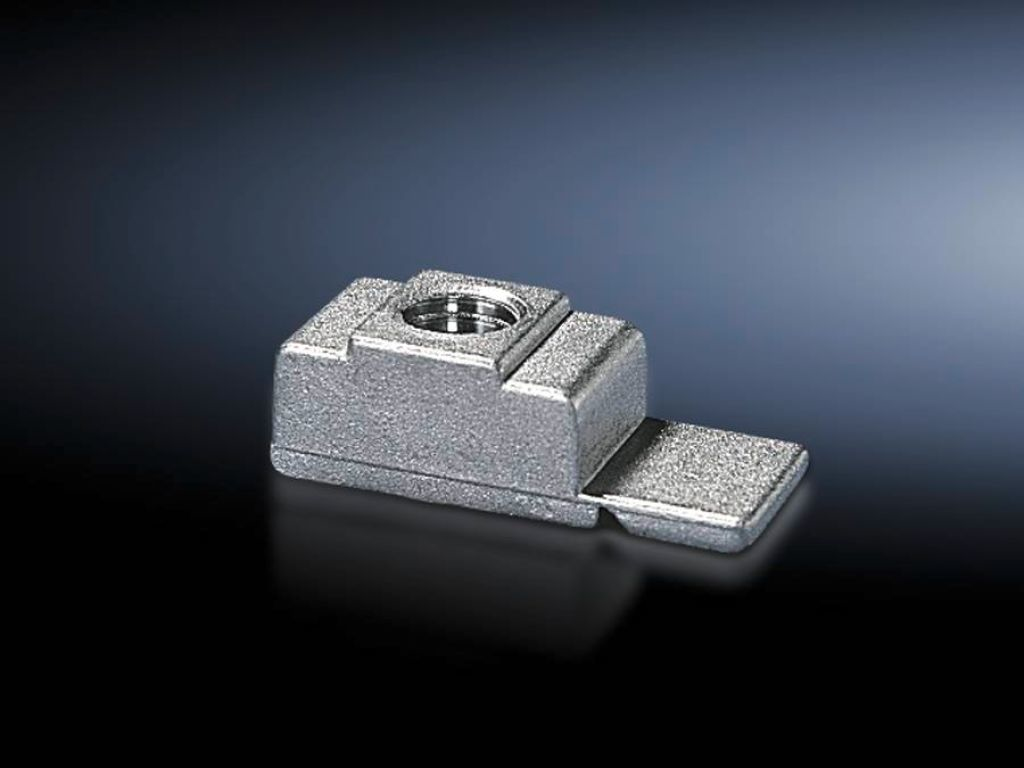 Rittal M8 - Förspänningsmutter för stativ (Packa med 50) - 4162000