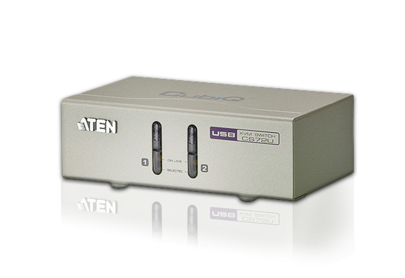 ATEN CS72U - Commutateur KVM - 2 ports KVM