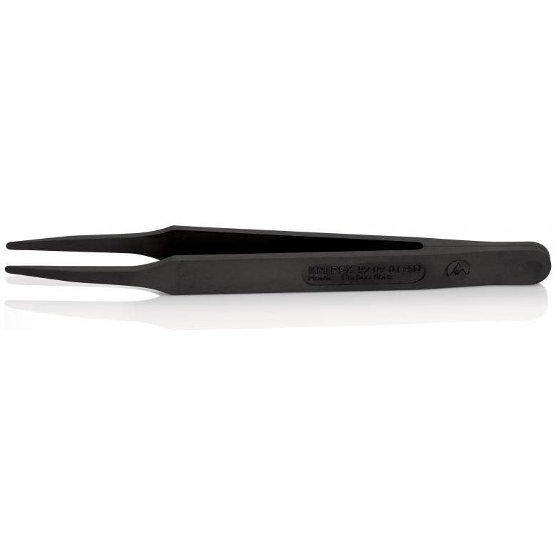 KNIPEX KN 92 09 01 ESD - Plastic Tweezers ESD Black - 92 09 01 ESD