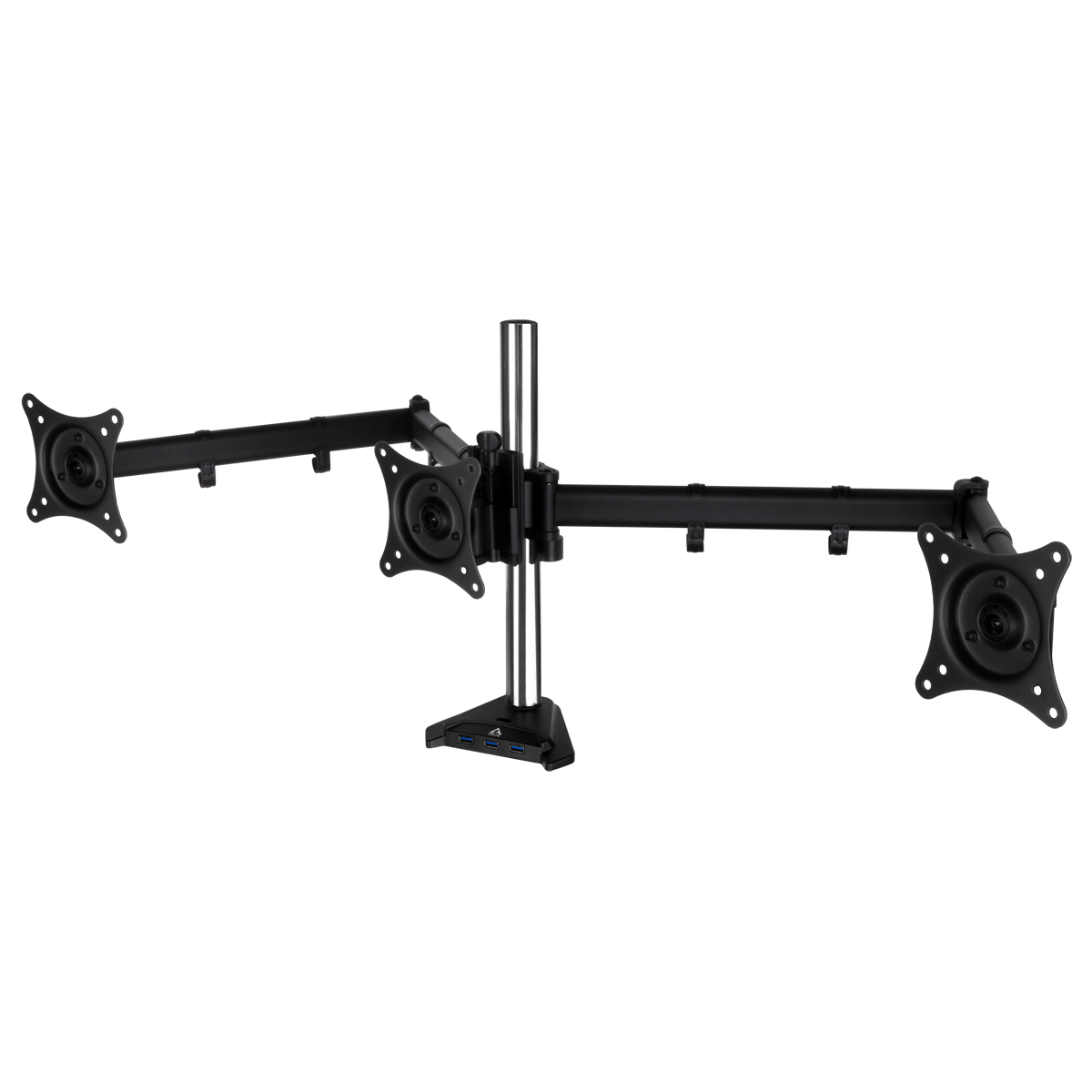 Arctic Z3 Pro (Gen 3) Skrivbordsmontering Trippelmonitorarm med USB 3.0-hubb - AEMNT00051A