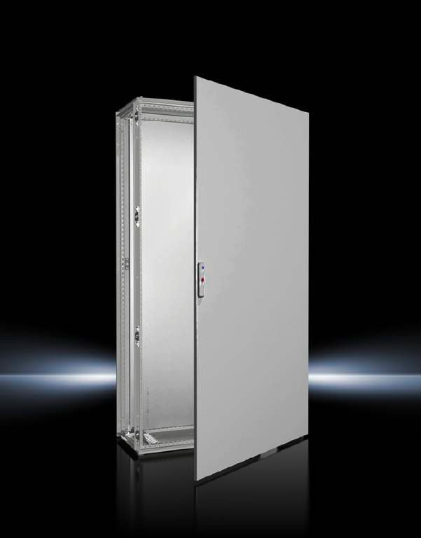 Systèmes de baudrage Rittal VX25 LxHxP 1000x1800x400mm RAL 7035 (Transfert)