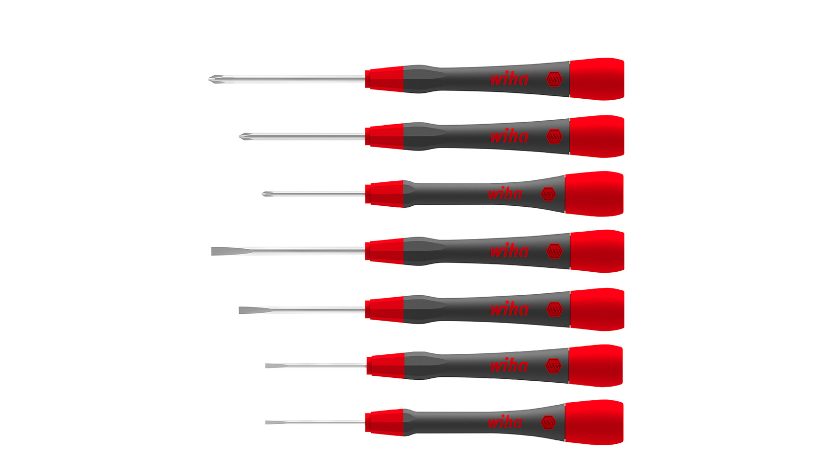 Wiha Screwtourne Set 7 pièces - ensemble d'outils polyvalents pour un usage domestique