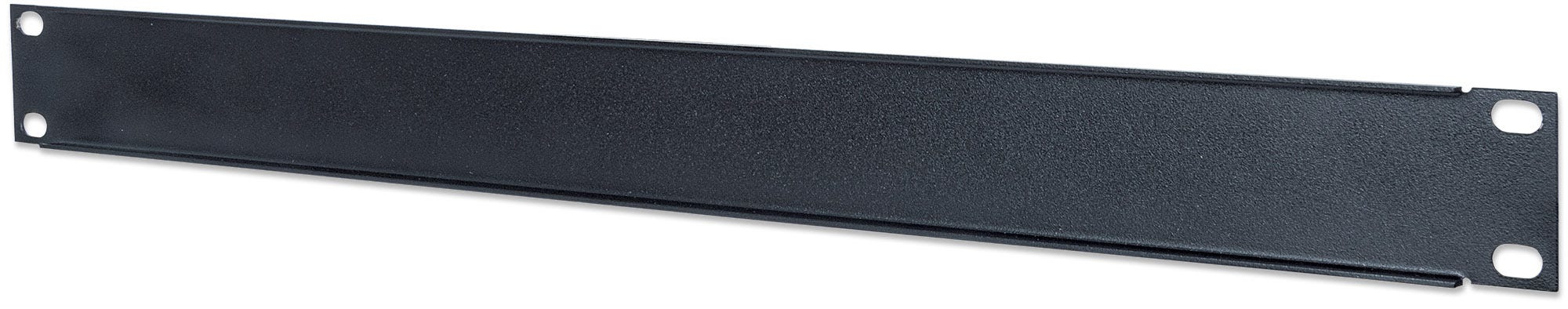 Couvercle aveugle 19", 1 U, noir - couvercle aveugle - RAL 9005
