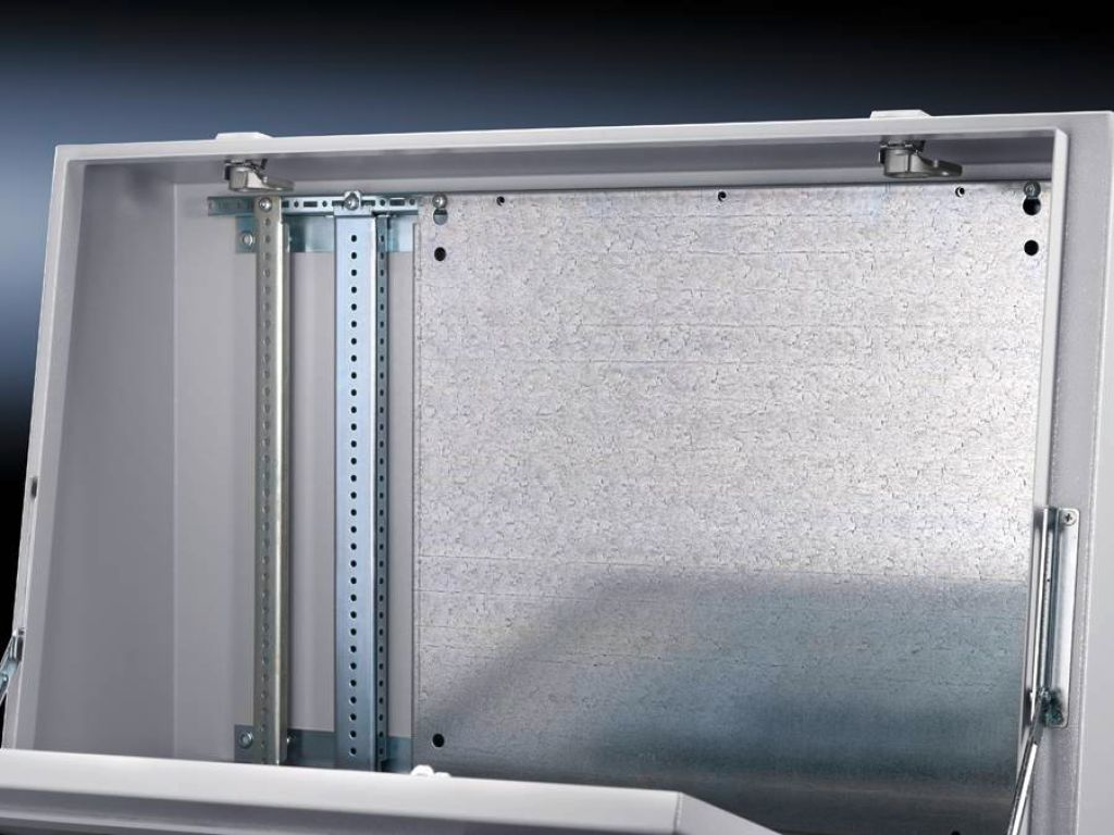 Rittal Top Pult Partial mounting plate can be hung B x H 500 x 435mm