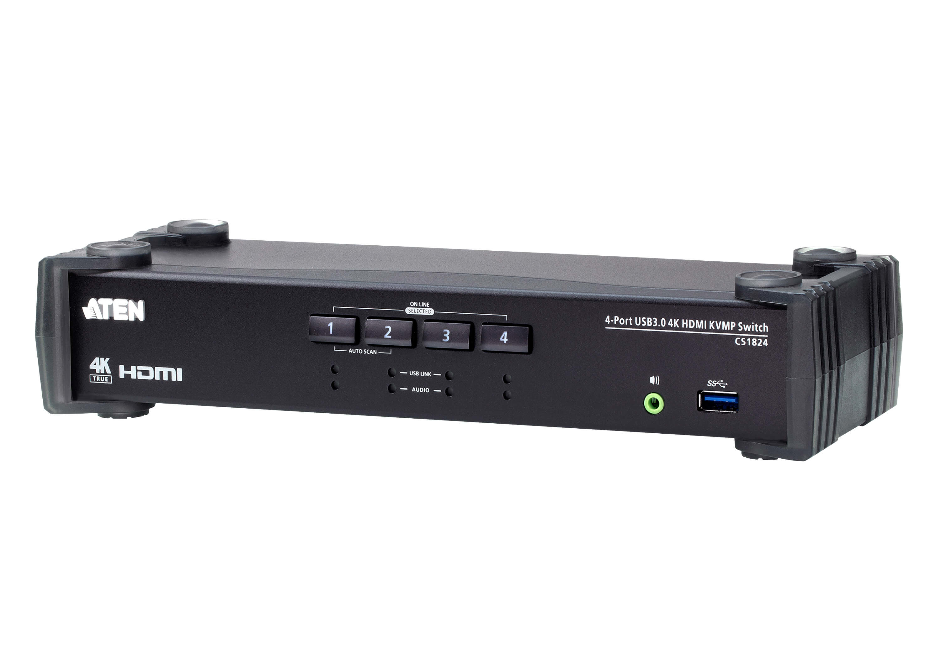Commutateur KVMP ATEN CS1824 - Commutateur KVM / audio / USB