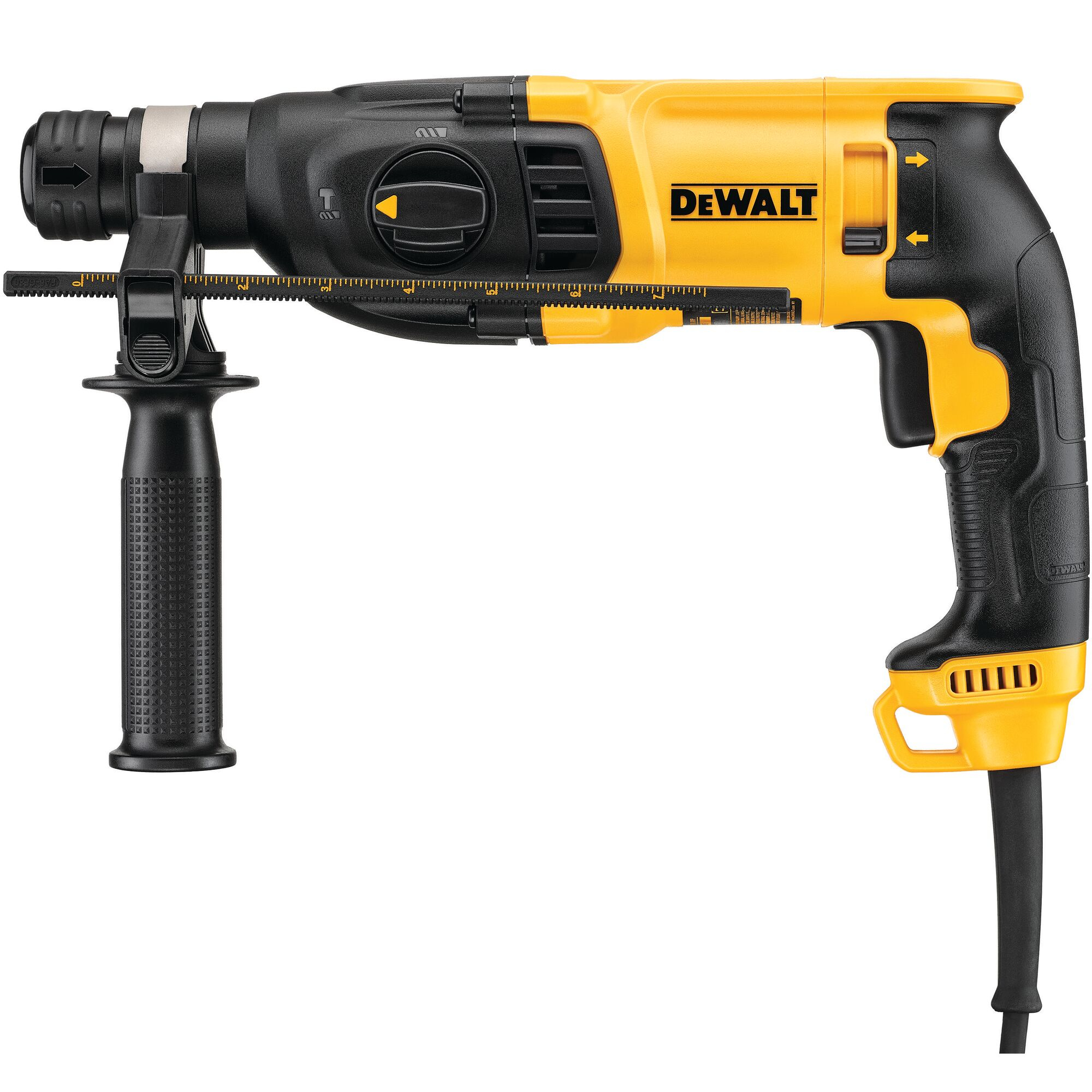 DEWALT D25133K - SDS Plus - Noir, Blanc - 2,6 cm - 1500 tr/min - 5500 bpm - 1,3 cm