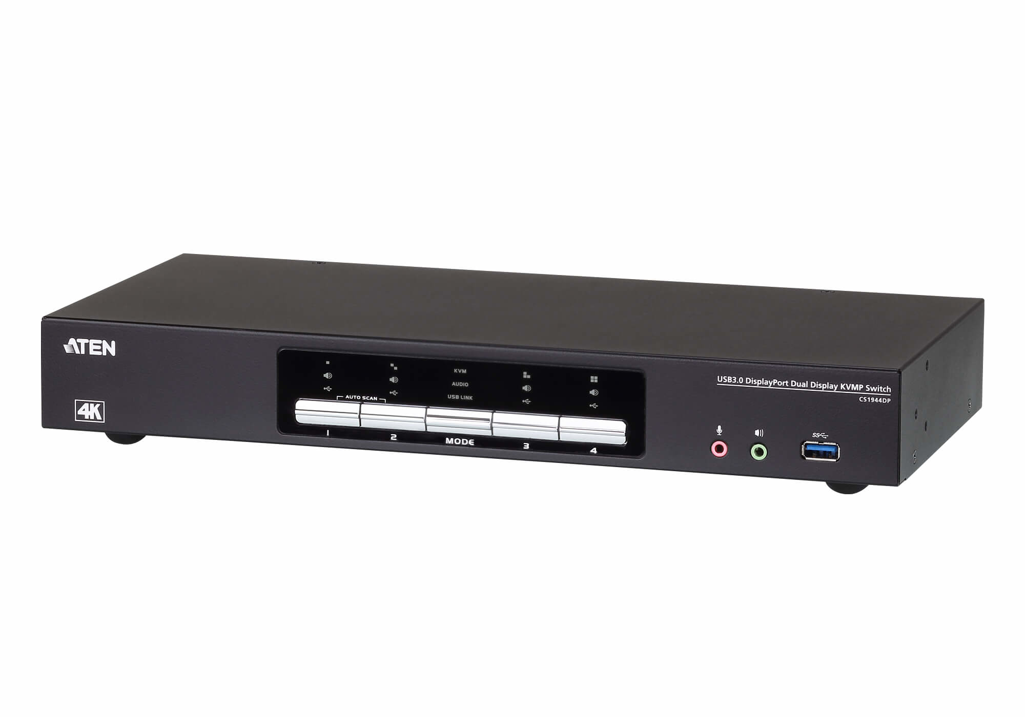 ATEN CS1944DP - Commutateur KVM / audio / USB