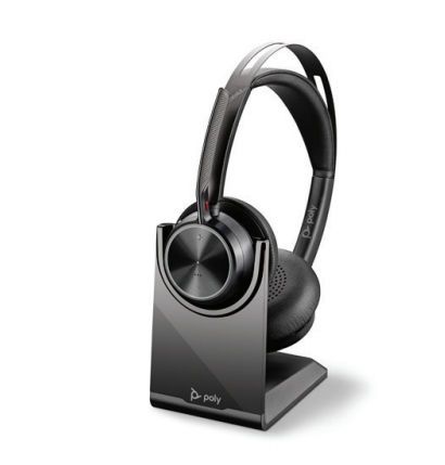 POLY Voyager Focus 2 UC - Casque d'écoute - Supra-auriculaire - Bluetooth ( 214433-01 )