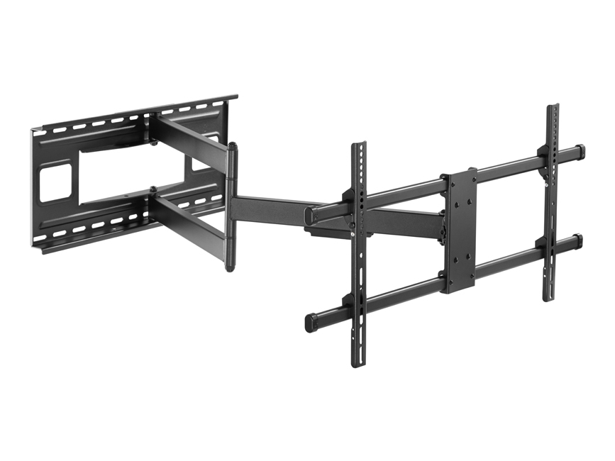 Equip 650327 - 2,03 m (80") - 200 x 200 mm - 800 x 400 mm - -15 - 5° - Acier inoxydable - Noir