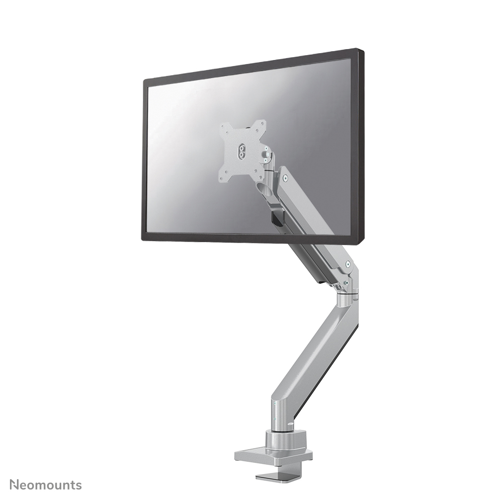 Neomounts Select by Newstar monitor arm desk mount - Clamp/Bolt-through - 15 kg - 25.4 cm (10") - 81.3 cm (32") - 100 x 100 mm - Silver