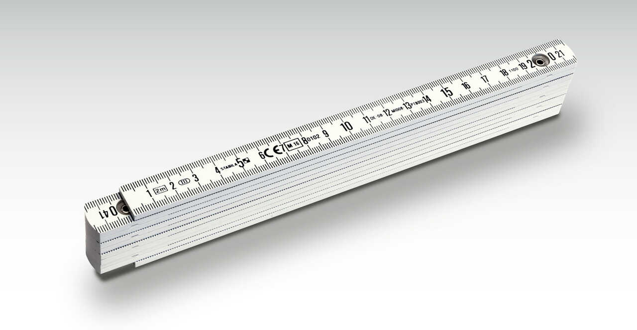Stabila 01701 Règle en plastique 2m
