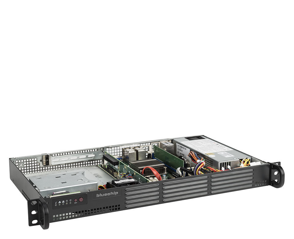 bluechip SERVERline R11201s - Server - Atom 2.2 GHz - RAM:16 GB HDD:480 GB