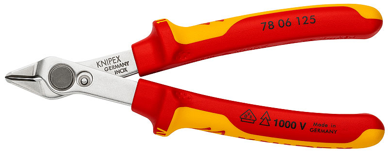 KNIPEX 78 06 125 Coupe-fils/câbles manuel - VDE - Allemagne