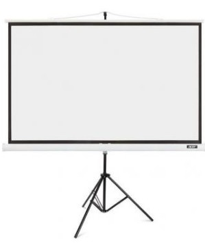 Acer T82-W01MW Projection Screen (82.5â€ - 16:10 - Tripod) - Manual - 2.1 m (82.5") - 174 cm - 109 cm - 16:10 - White - MC.JBG11.00E