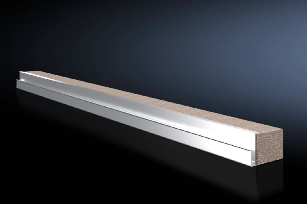 Rittal VX 8618.803 - Kabelkanal - Grå - Aluminium - IP55 - 1200 mm - 4  Pcs (8618803) - 8618803