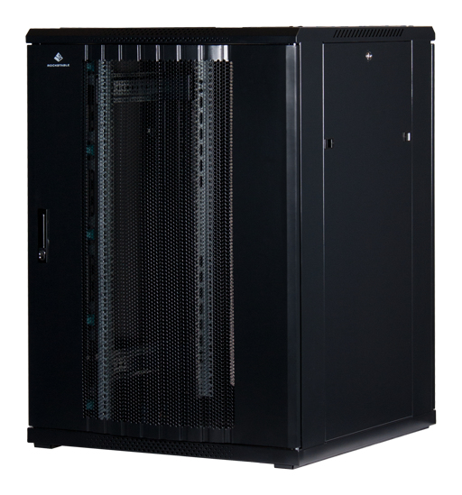 Rockstable 22U 19" Armoire de serveur Porte Maillée Autoportante