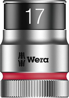 Wera 05003737001 - 1 pièce(s) - Hexagonale - 25,4 / 2 mm (1 / 2") - 17 mm - 3,7 cm