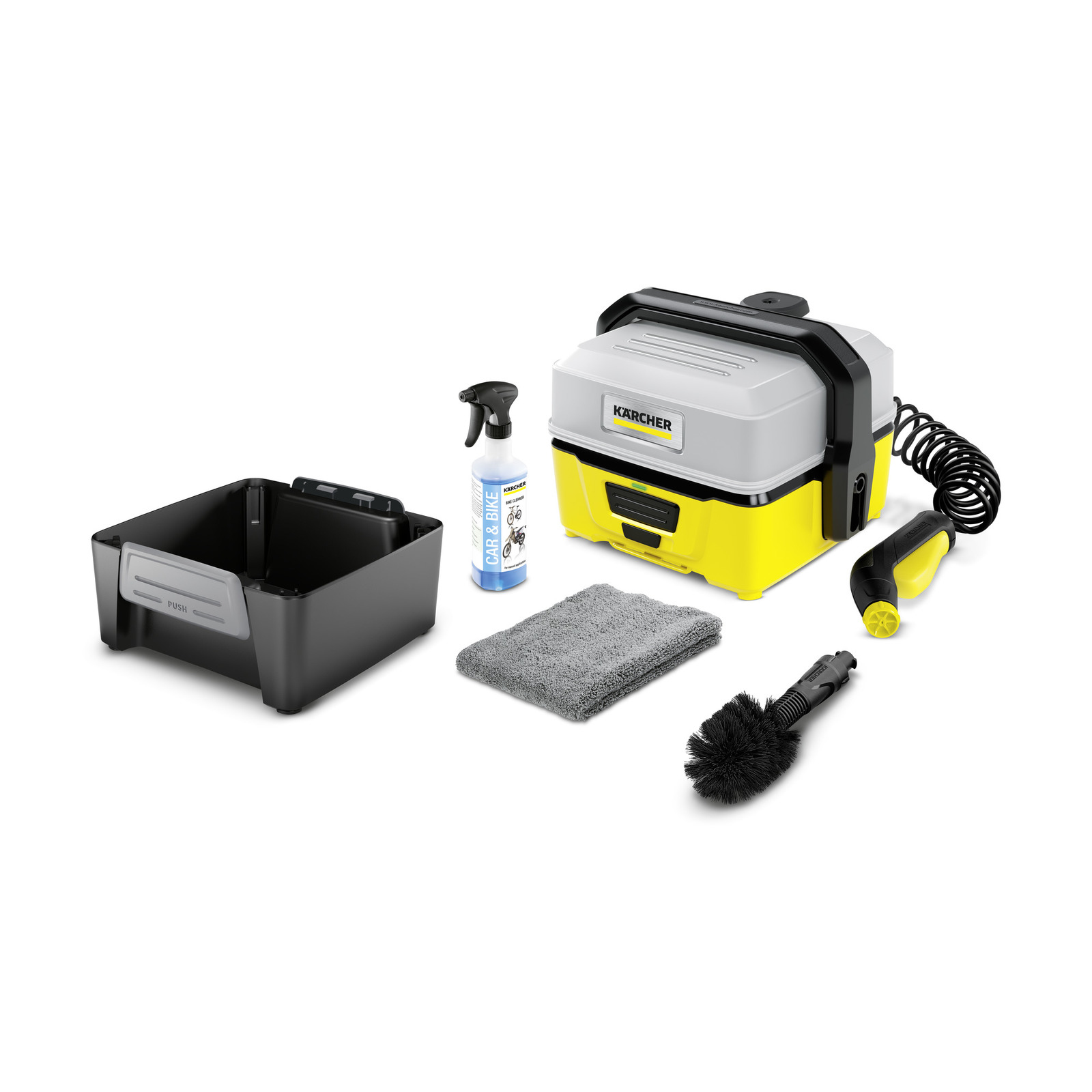 Kärcher OC 3 + Bike Compact Battery Low-Pressure Cleaner 4L