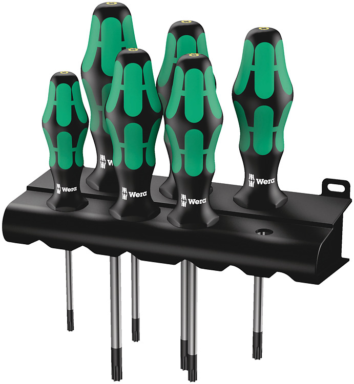 Wera 367/6 TORX - 285 mm - 210 mm - 55 mm - 749 g - Noir/vert - Noir