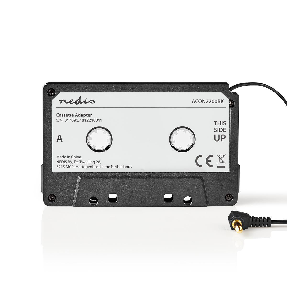 Adaptateur de cassette de voiture Nedis 3,5 mm