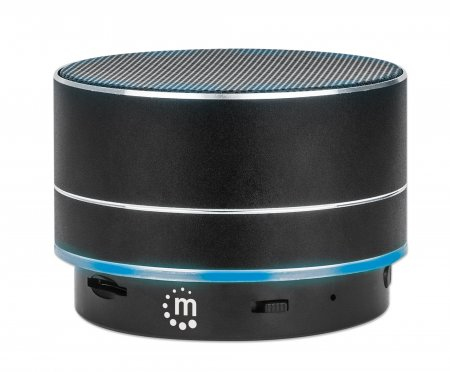 Enceinte BT à LED métallique Manhattan