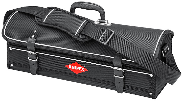 KNIPEX 00 21 07 LE - Sacoche à outils en polyester 490 x 140 x 155 mm