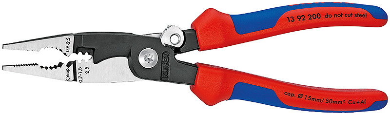 KNIPEX 13 92 200 - Pince à becs effilés 200 mm 280 g