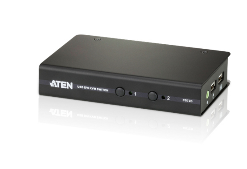 ATEN CS72D - KVM / sound switch - CS72D
