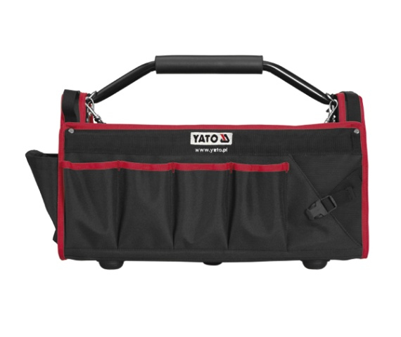 Yato YT-7435 Tool bag - Durable in metal and nylon, black