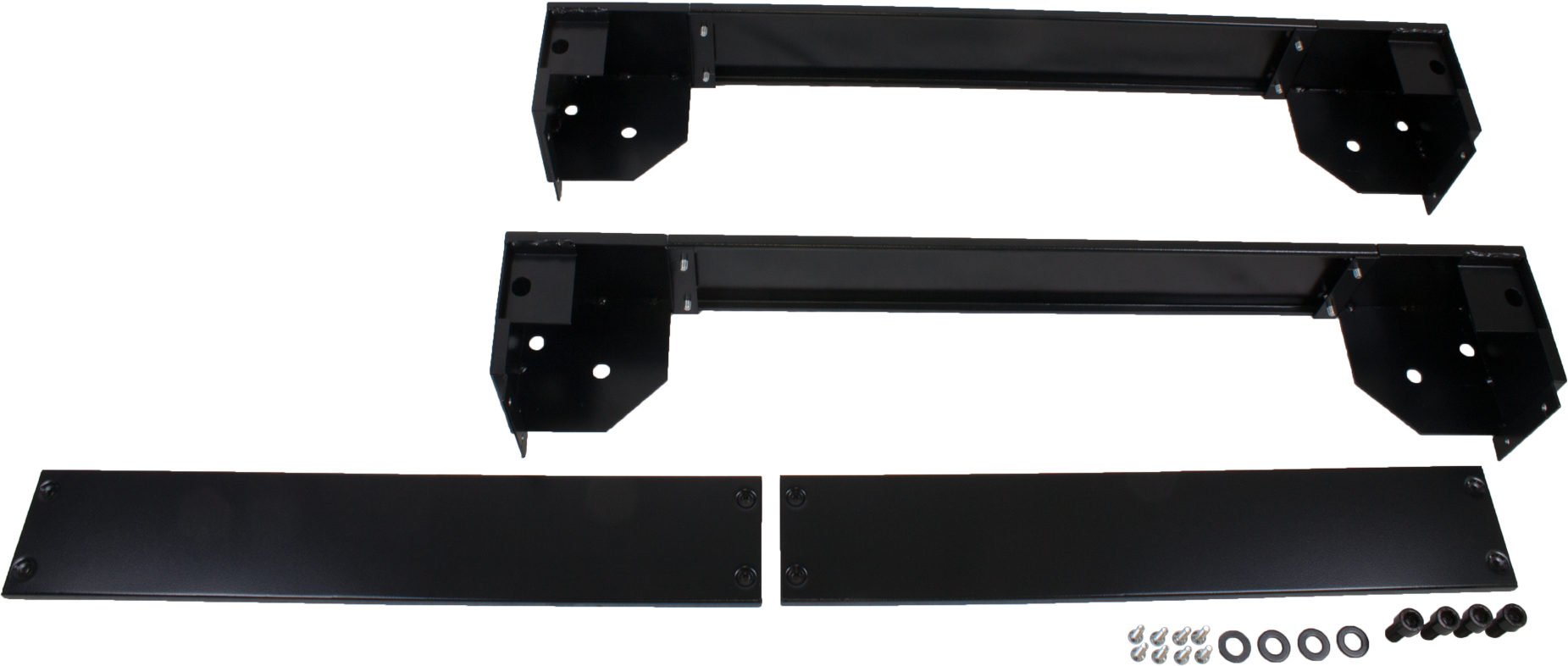 Rockstable 19" Plate-forme à roulettes à douille SPCC Acier Noir