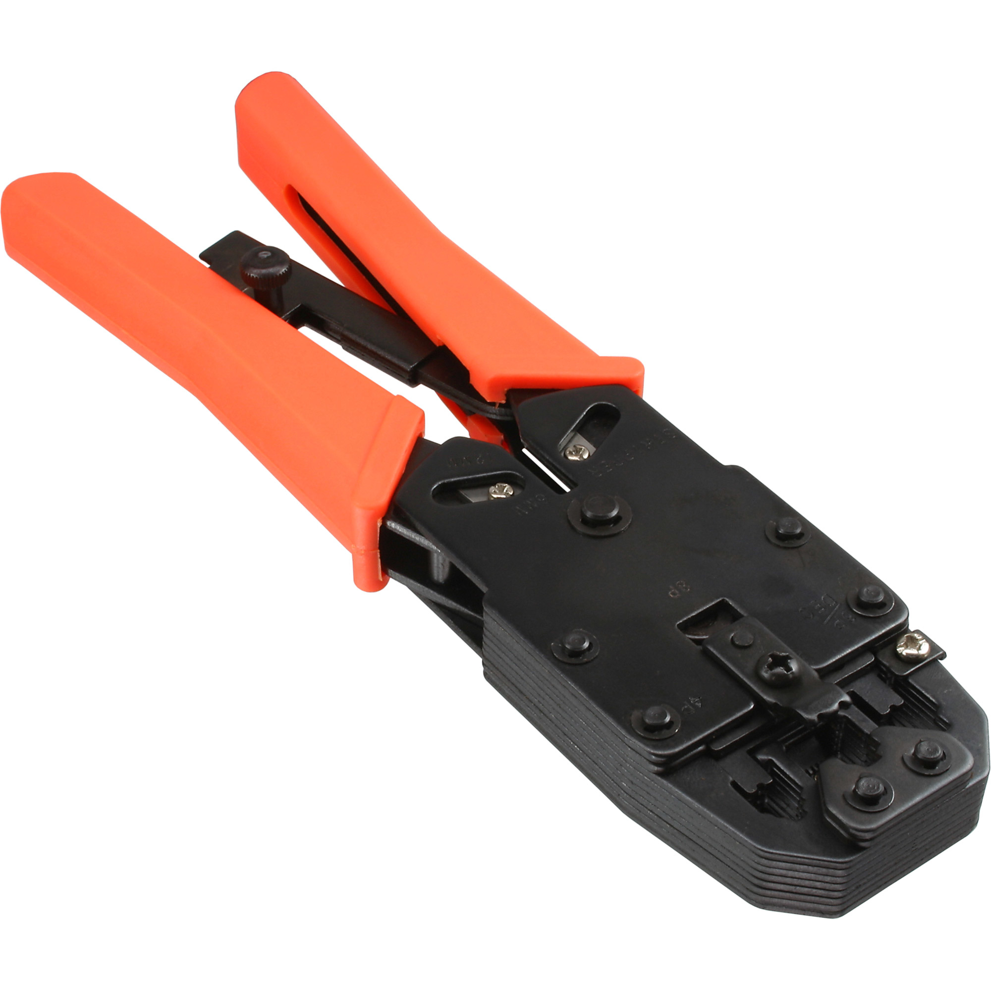 Pince à sertir en ligne pour RJ10, RJ11, RJ12, RJ45 et DEC