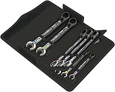Wera 05020091001 - 8,10,11,12,13,14,15,16,17,18,19 mm - Chrome - Acier au chrome-molybdène - Chromé - Brillant - 15°