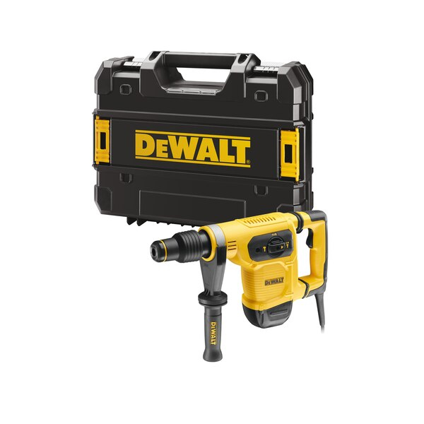 DEWALT D25481K-QS - Perceuse-visseuse à poignée pistolet - SDS Max - 530 tr/min - 107 dB - 96 dB - 9,4 m/s²