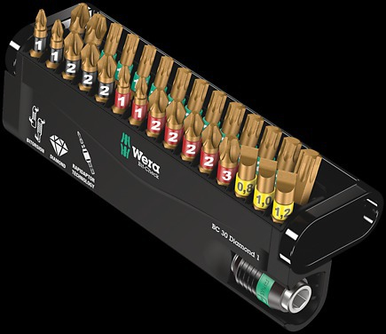 Coffret d'embouts Wera BC 30 Diamond 1 30 pièces