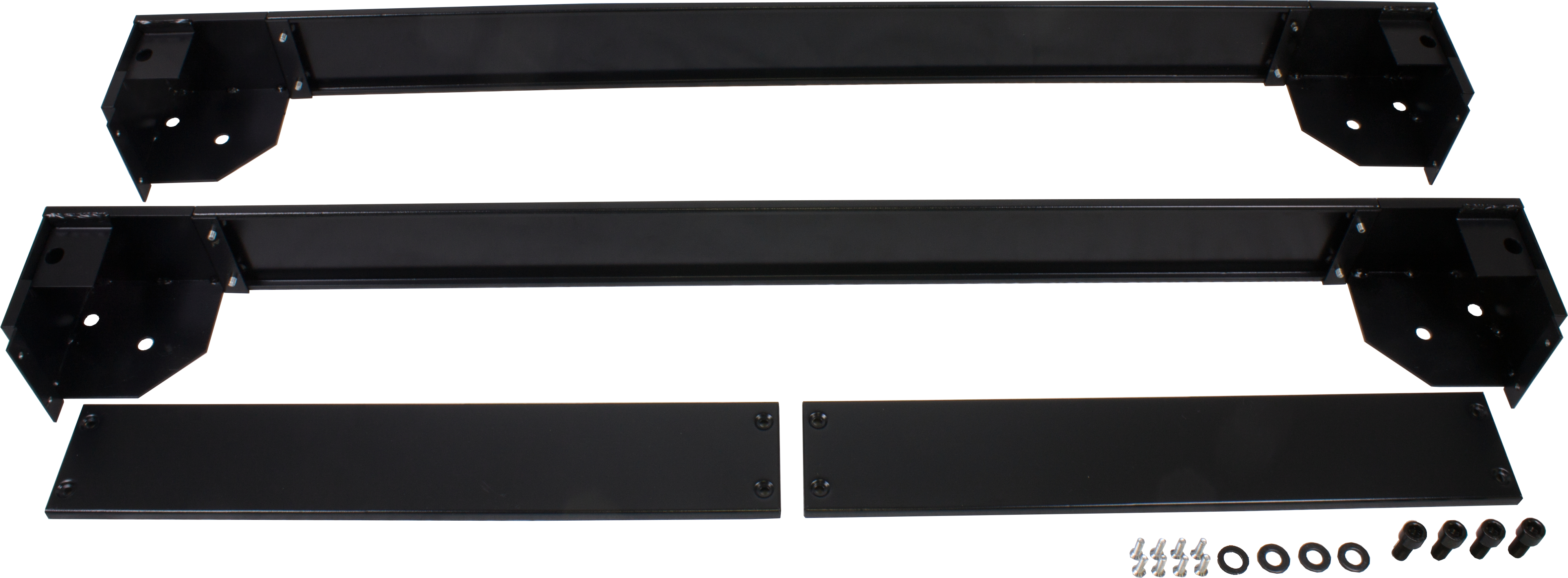 Rockstable 19" Plate-forme à roulettes à douille SPCC Acier Noir 1200mm