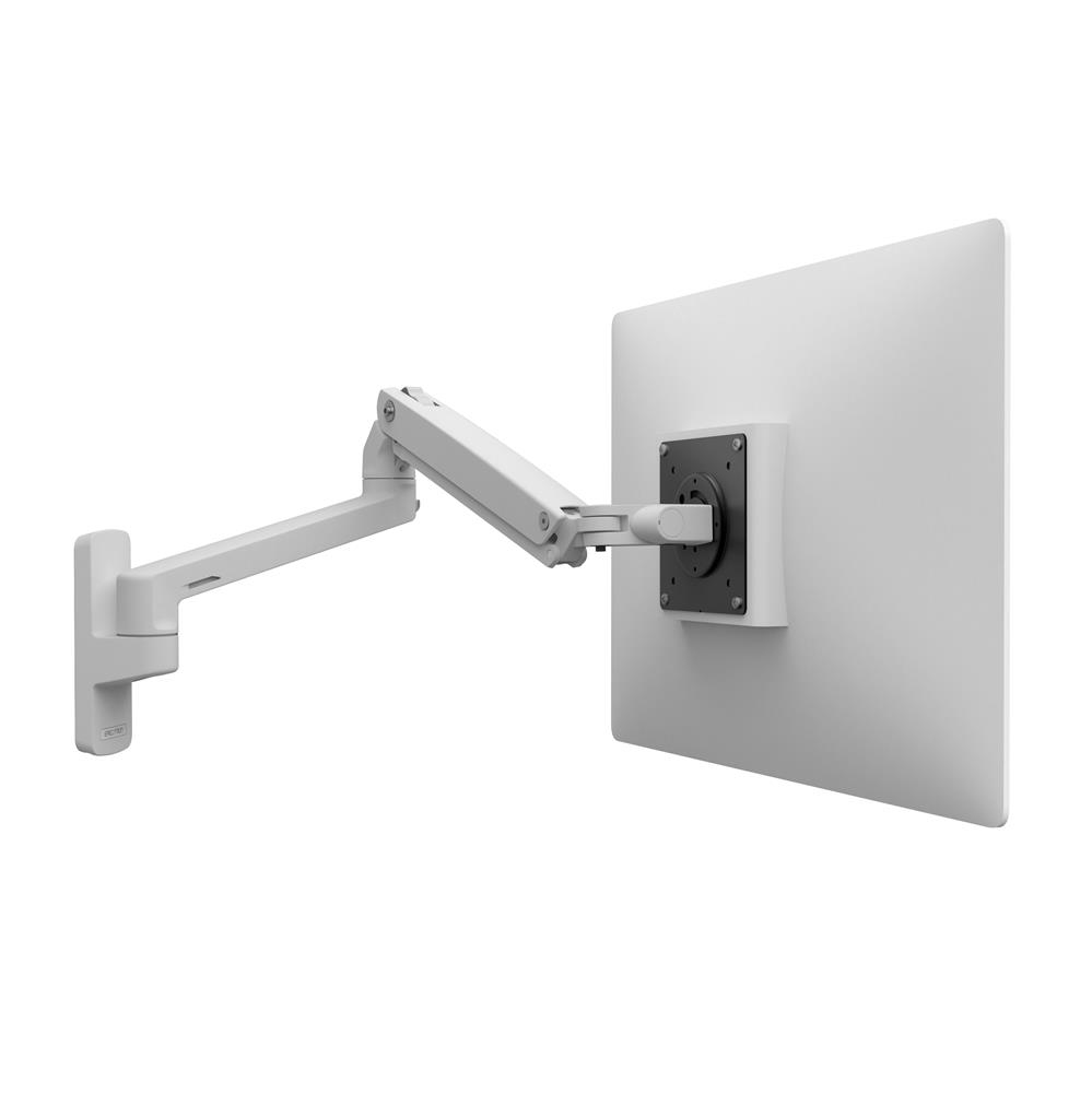 Ergotron Série MXV Bras mural pour écran MXV - Vis - 9,1 kg - 50,8 cm (20") - 86,4 cm (34") - 100 x 100 mm - Blanc